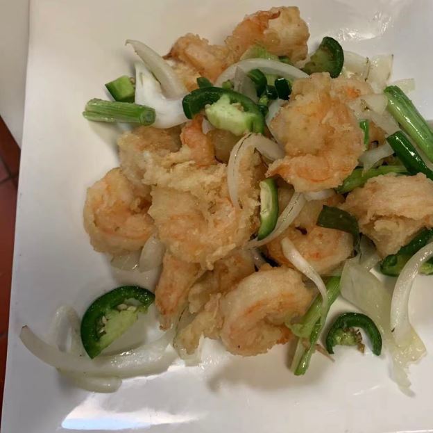 12 Pepper & Salted Shrimp