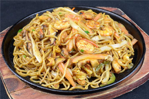 Shrimp Chow Mein 虾炒面
