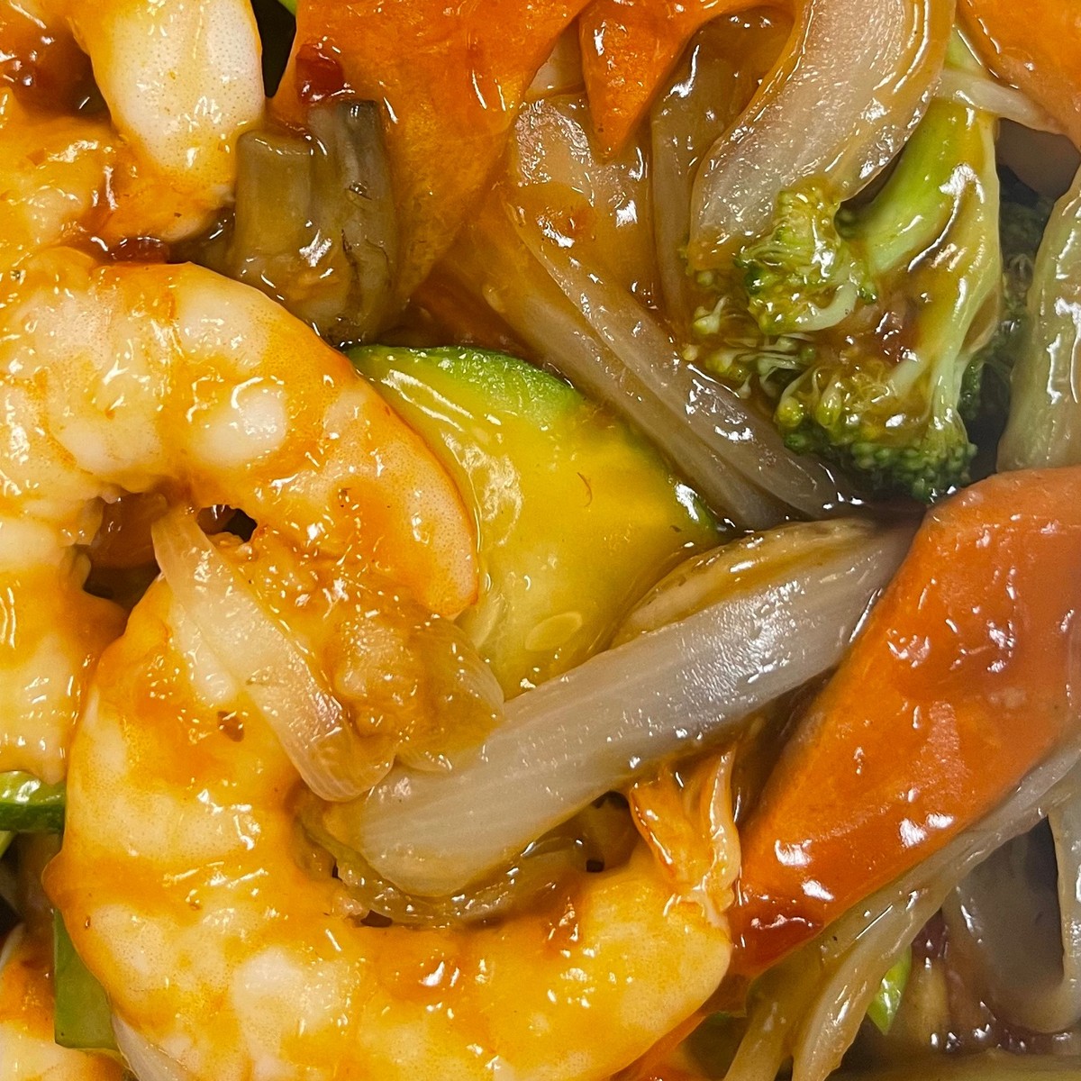 鱼香虾58. Shrimp with Garlic Sauce