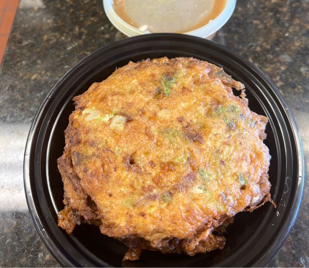 牛蓉蛋 Beef Egg Foo Young