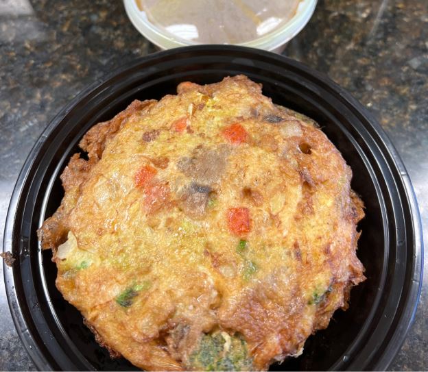 LC60 Vegetable Egg Foo Young (Combo Sp.)