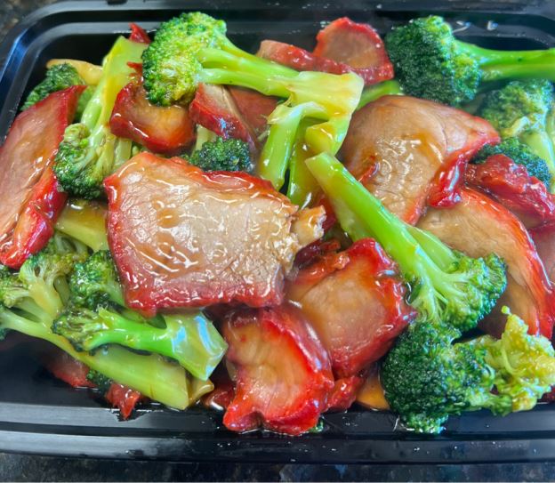 36. BBQ Pork with Broccoli
