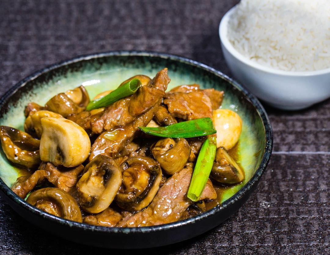 蘑菇牛92. Beef w. Fresh Mushroom
