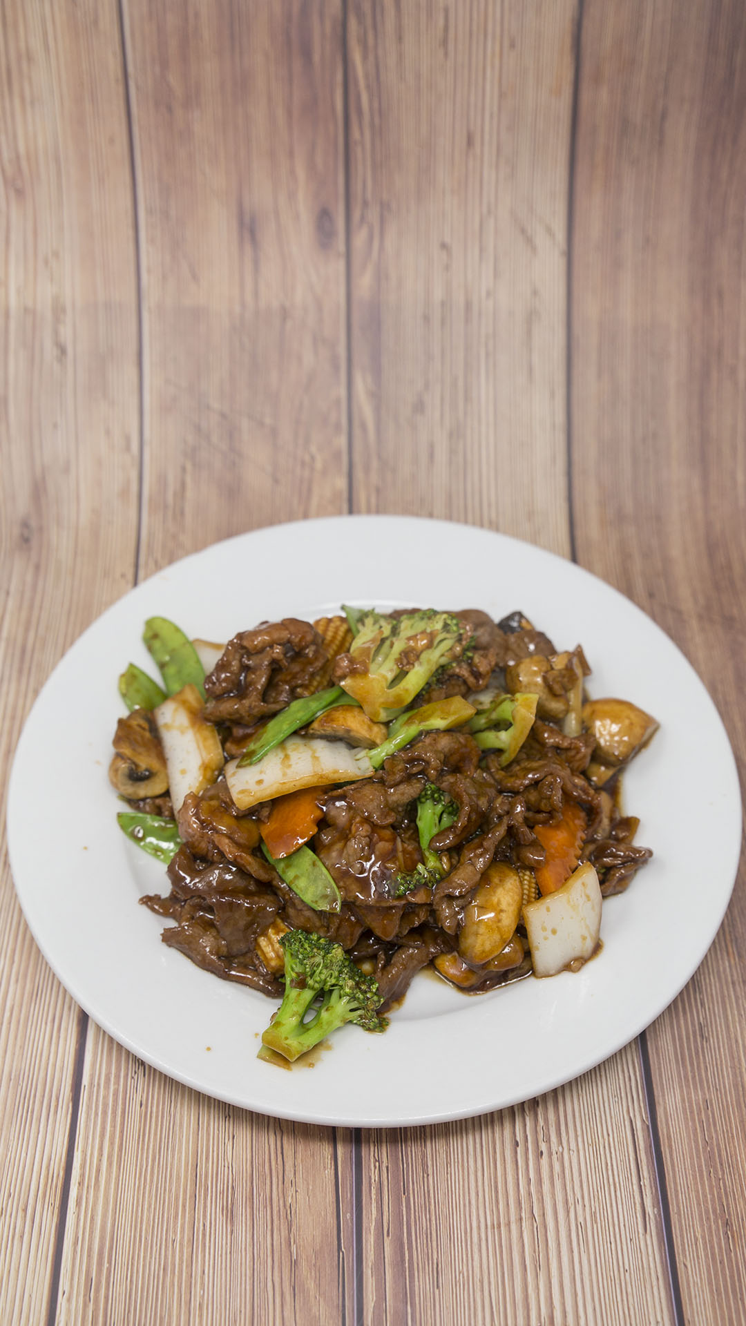什菜牛 Beef w. Mixed Vegetables
