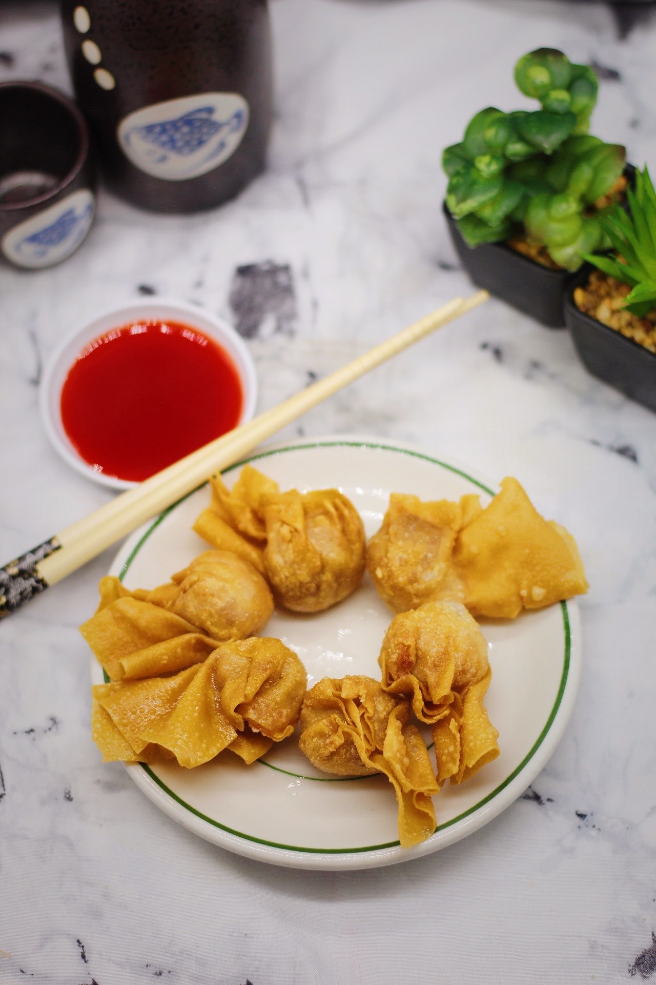 27 Fried Cream Cheese Wonton (HTC)