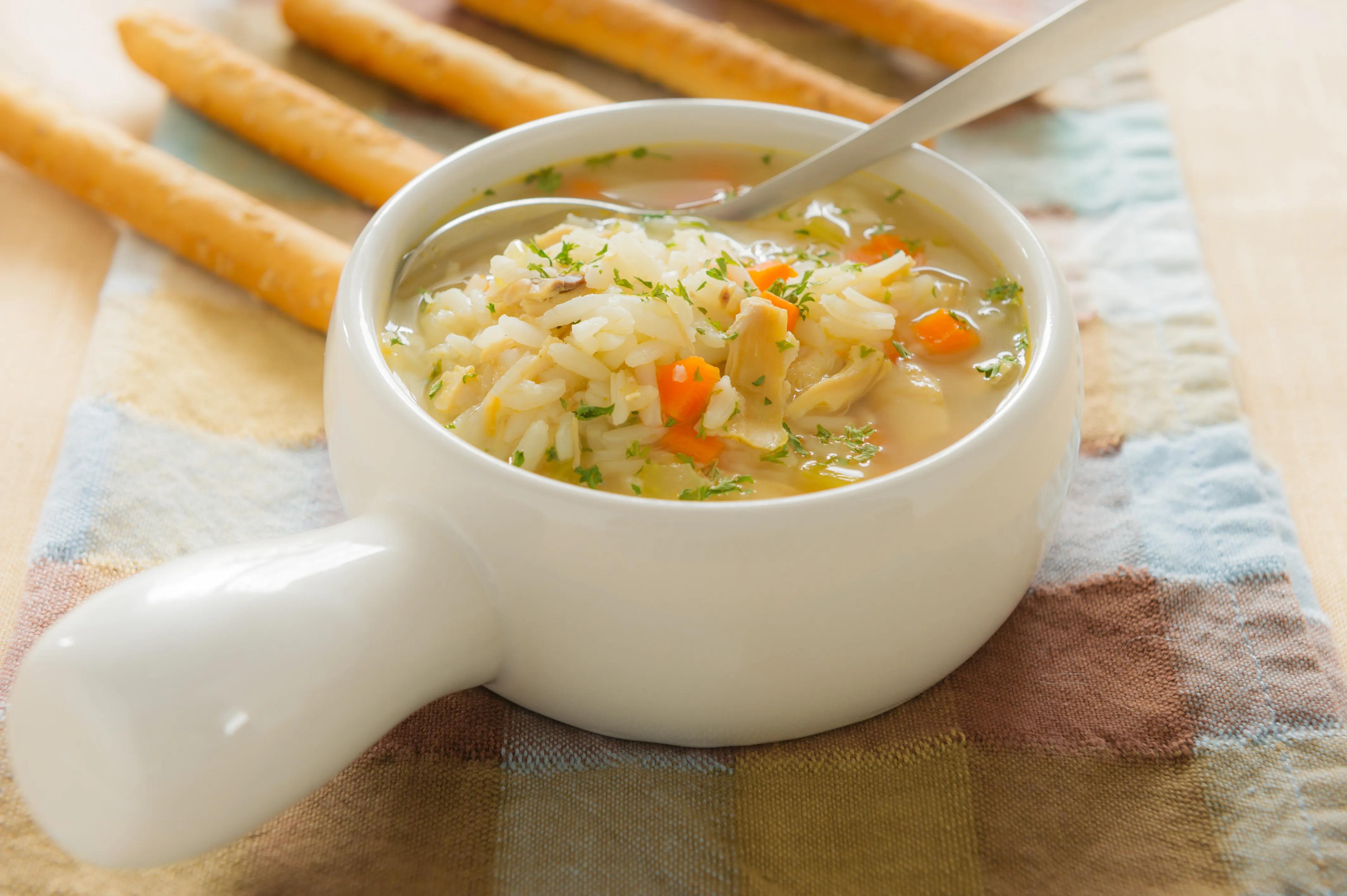 Chicken Rice Soup鸡饭汤