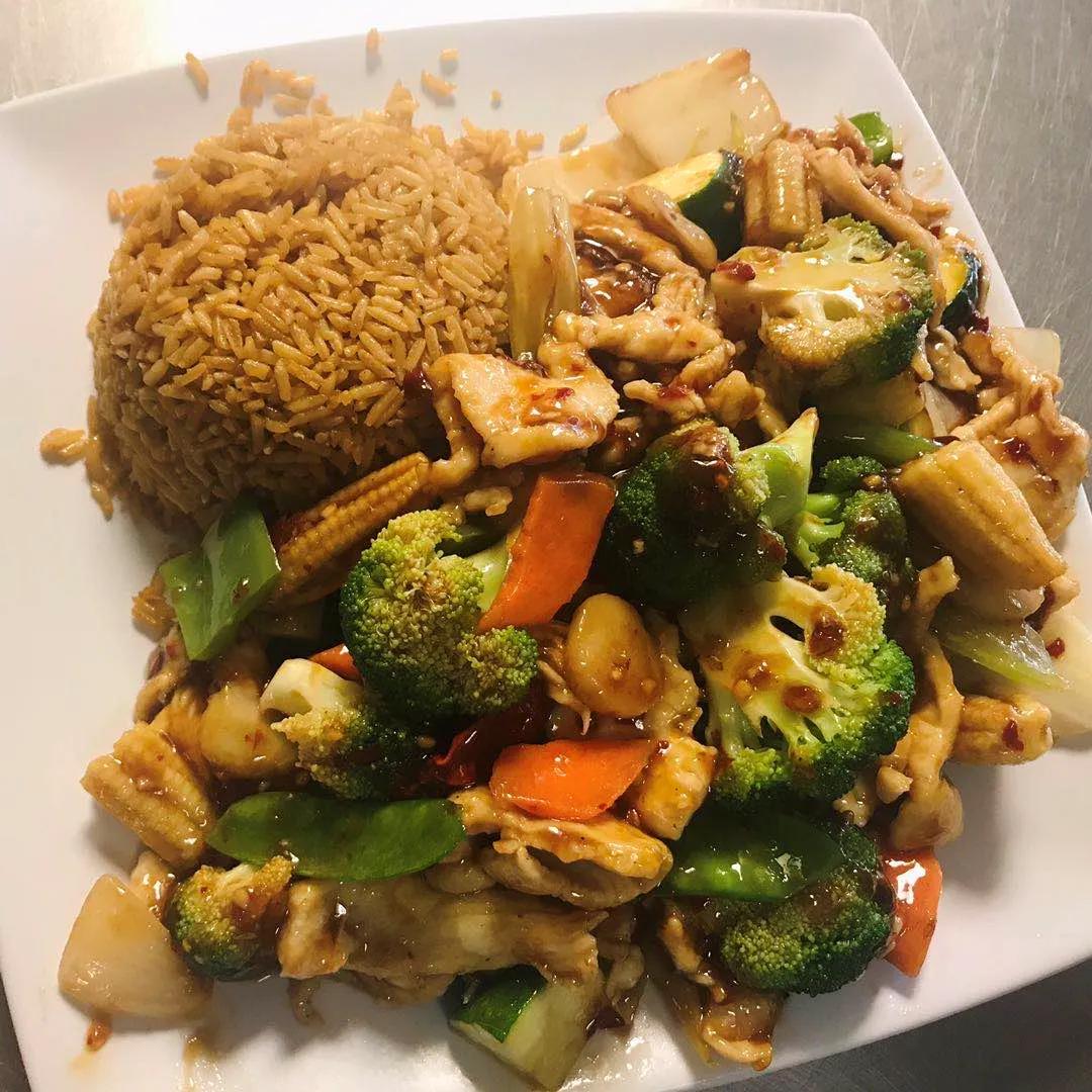Chicken Szechuan Style