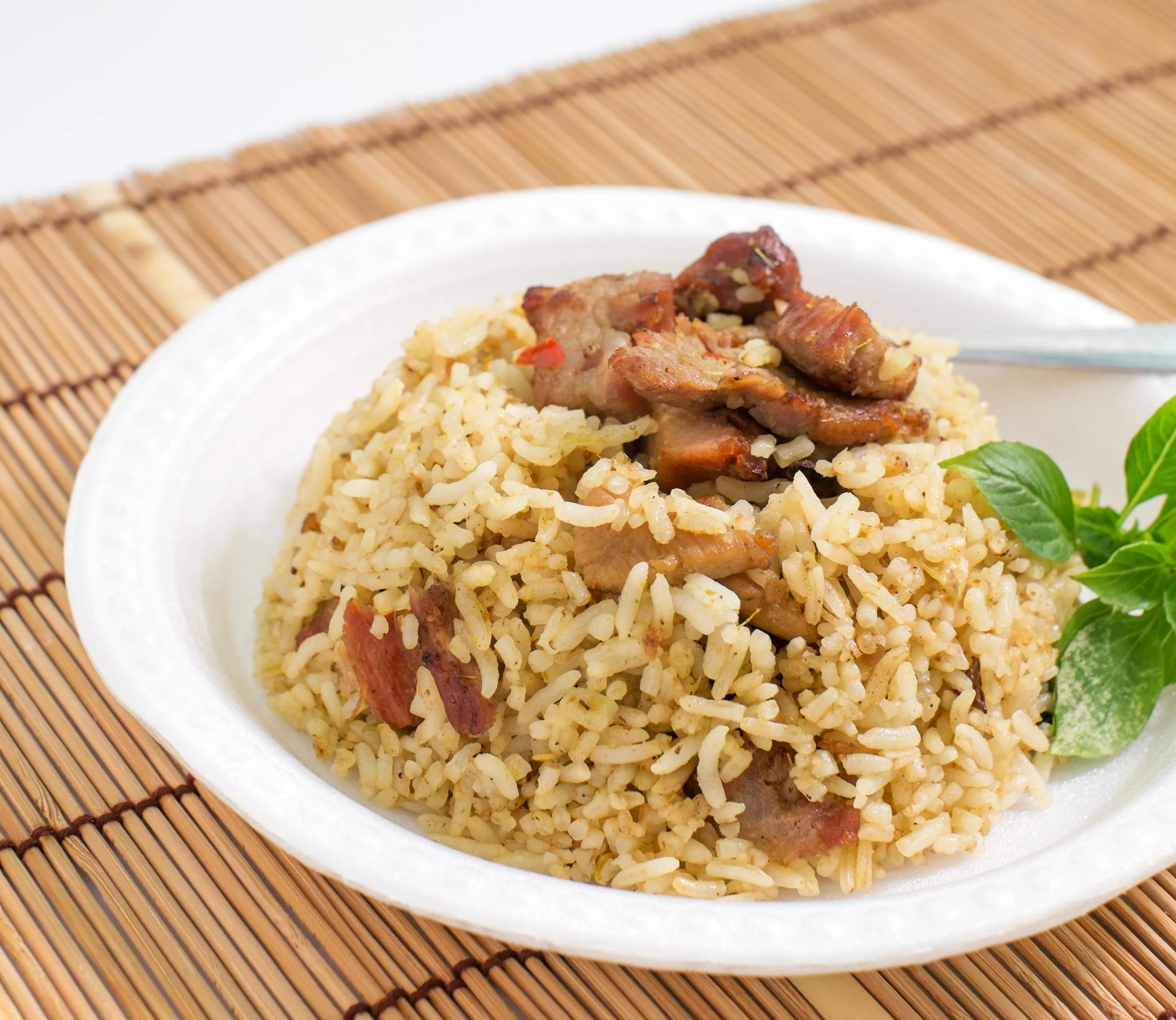 21. 叉烧炒饭 Roast Pork Fried Rice
