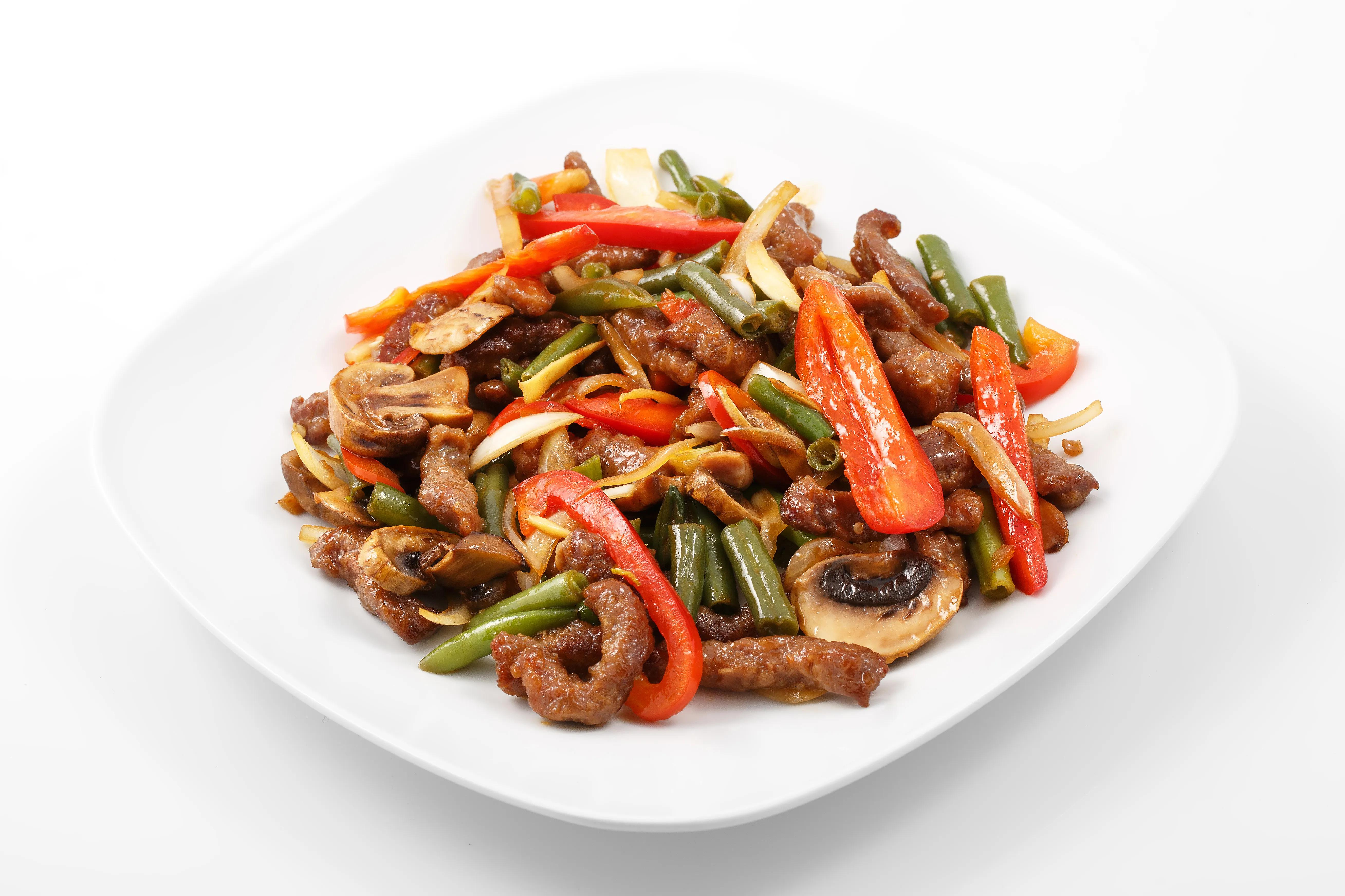 Roast Pork with Mushroom