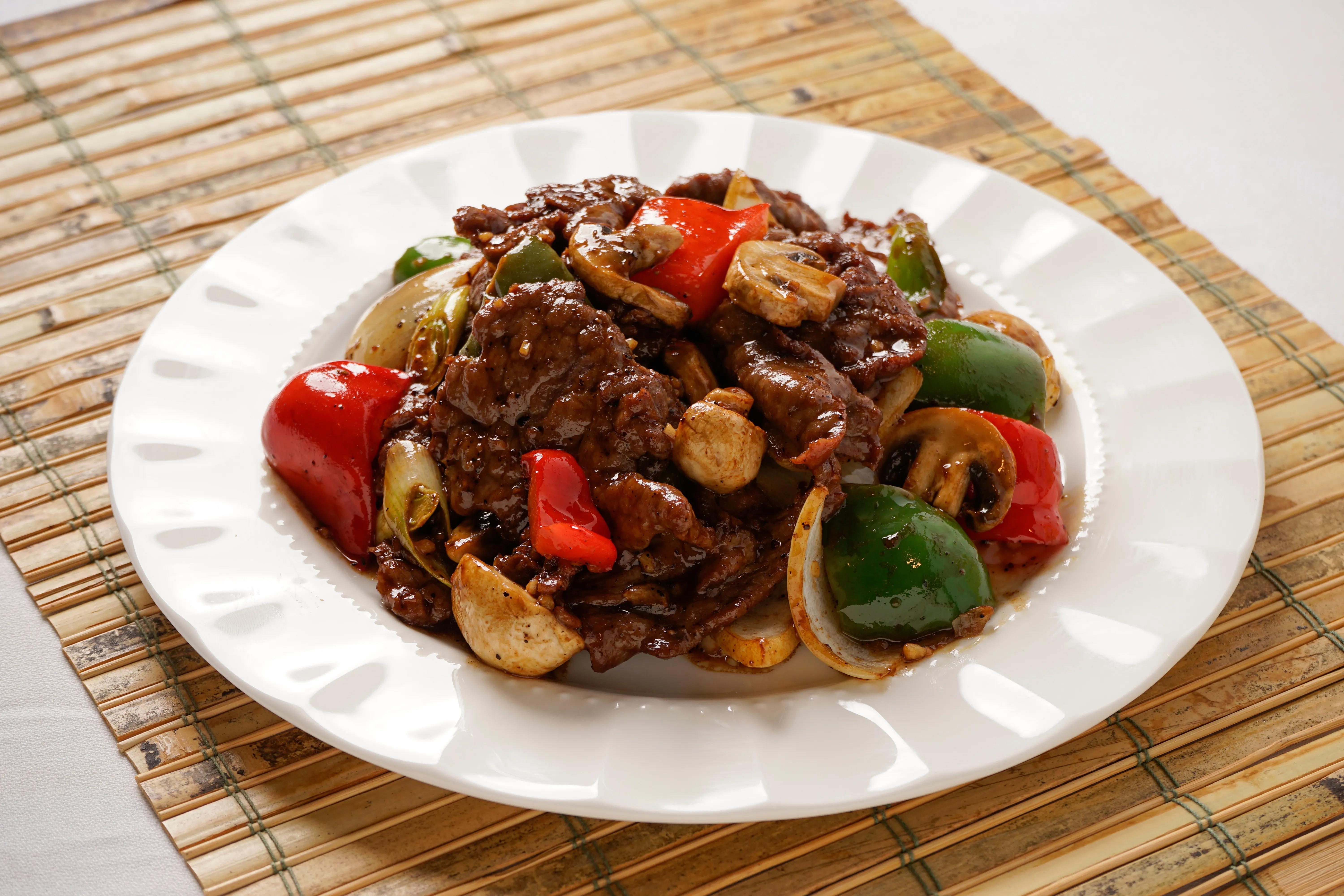Beef with Mushrooms