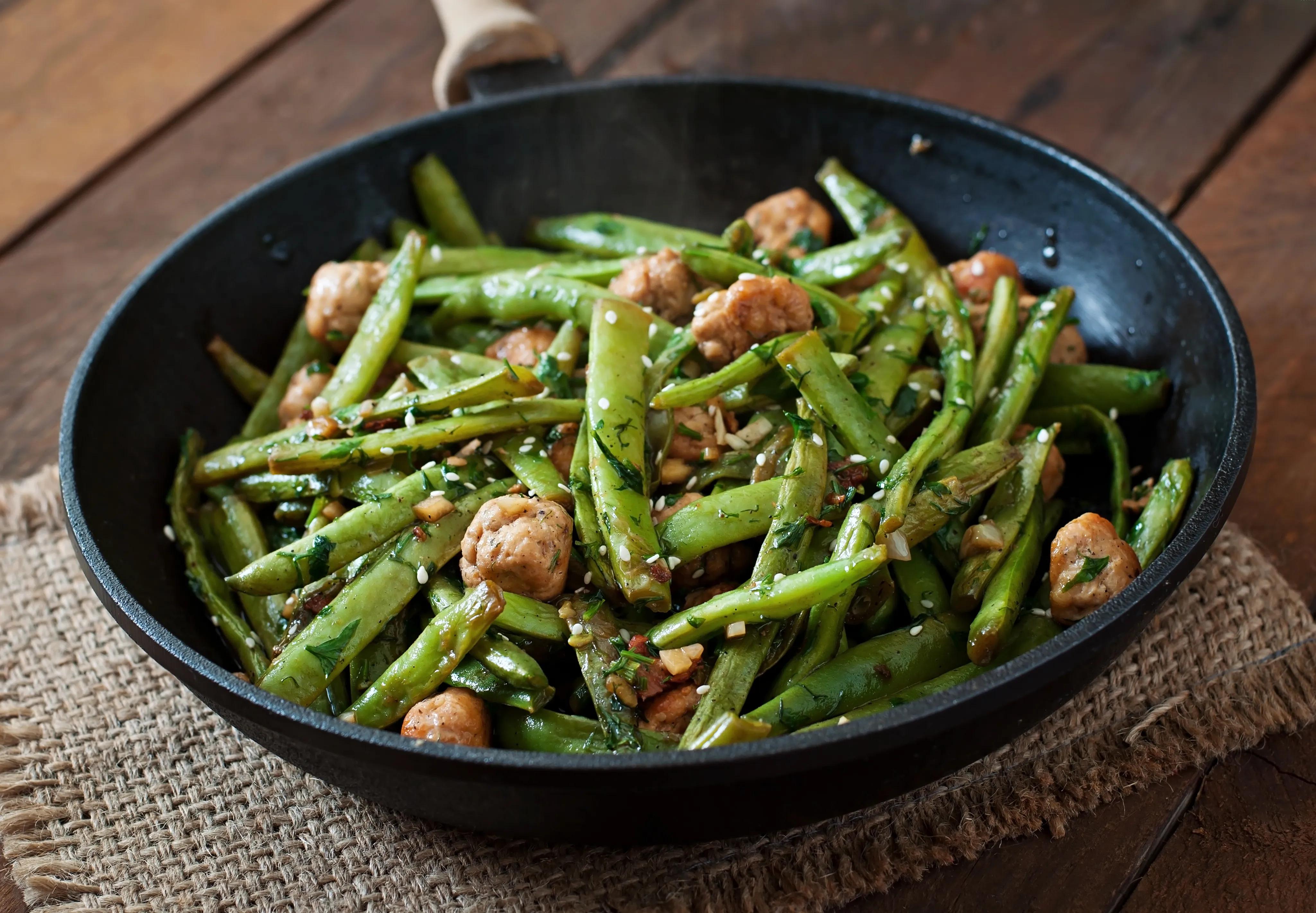Chicken with String Beans