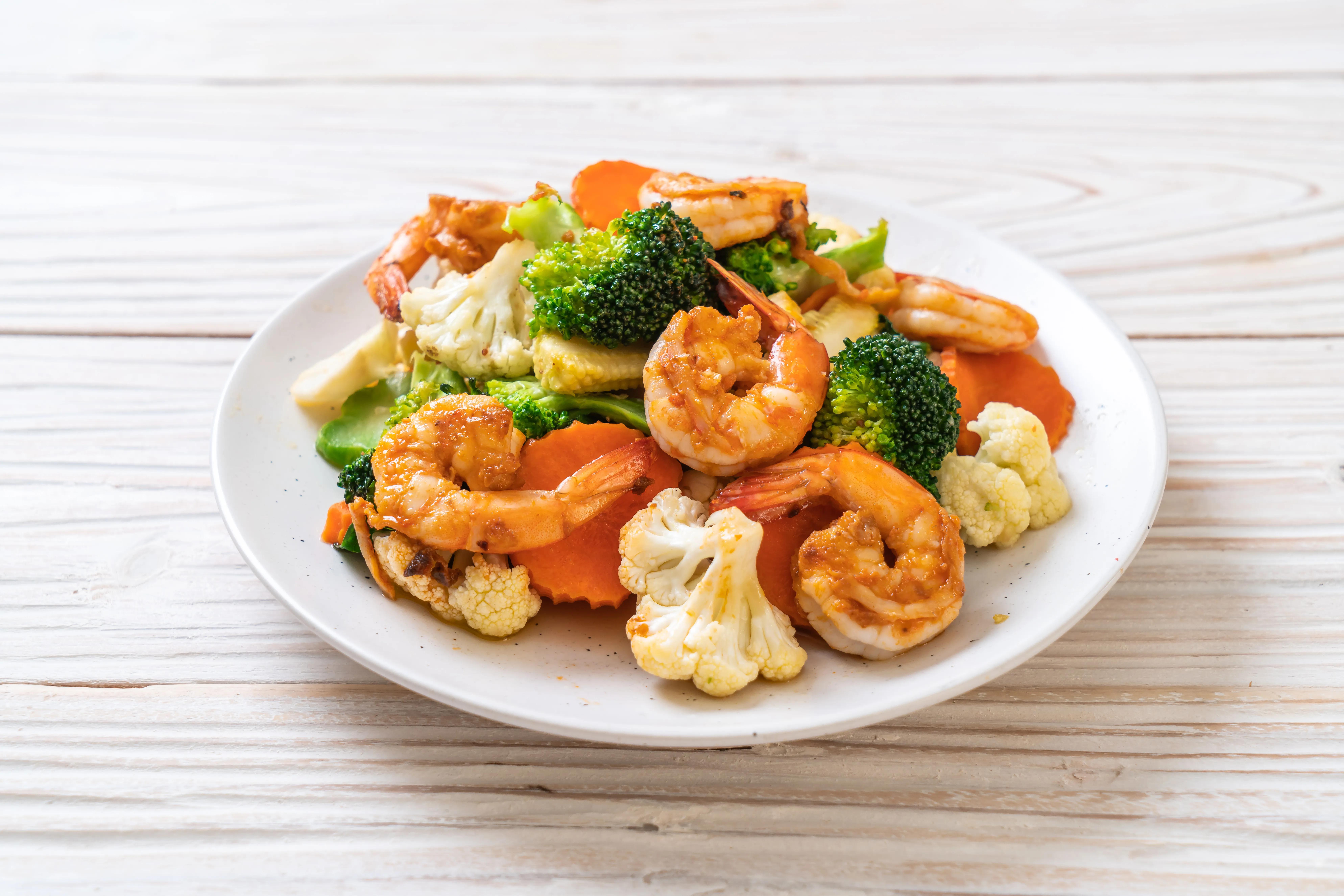 Shrimp with Mixed Vegetables