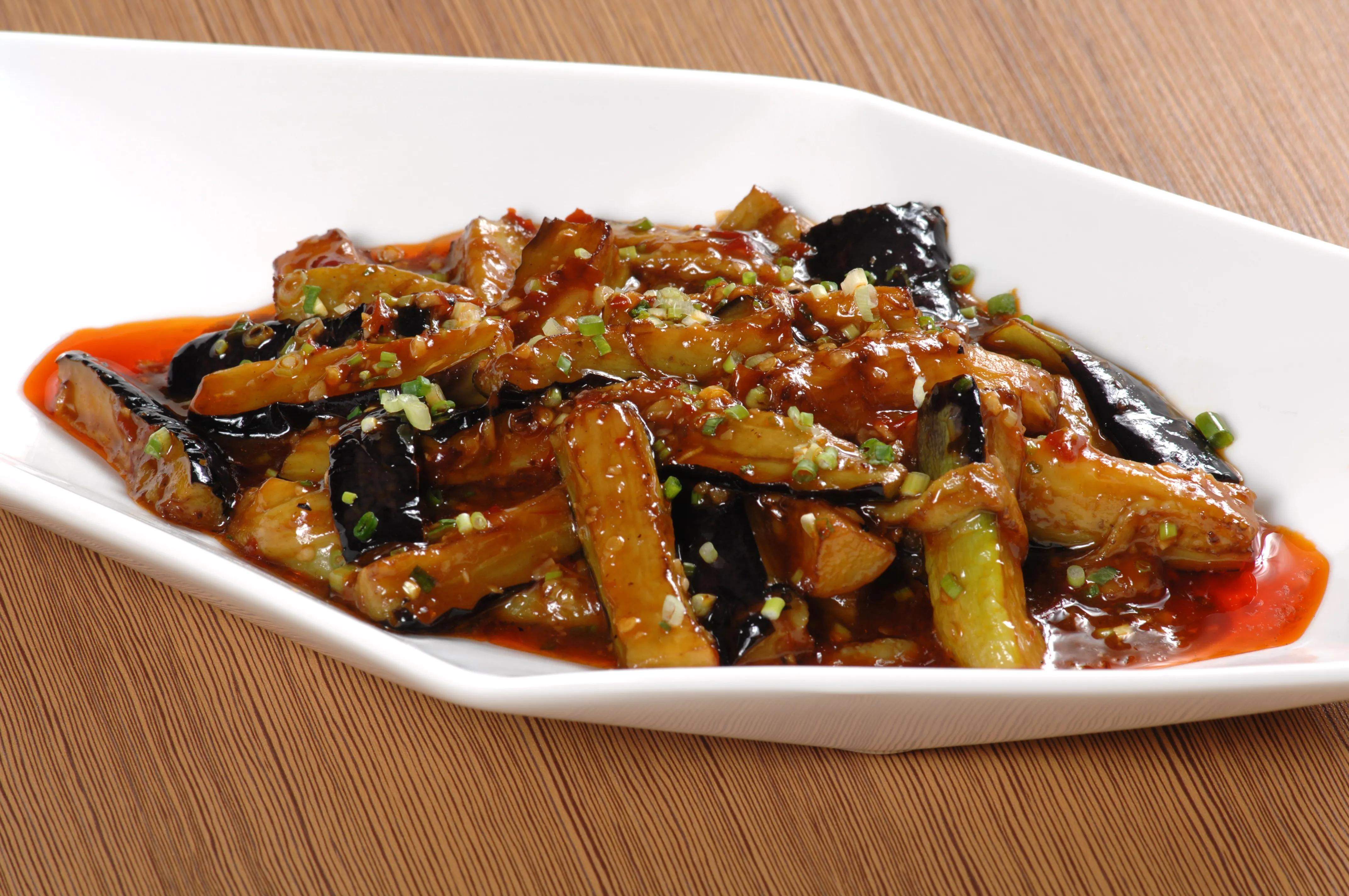 Eggplant with Garlic Sauce