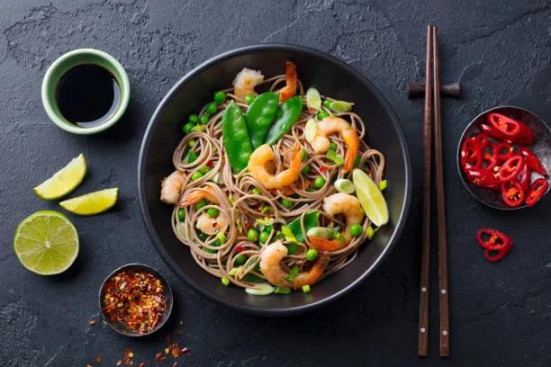 C34. Shrimp w. Snow Peas (Combo Platter)