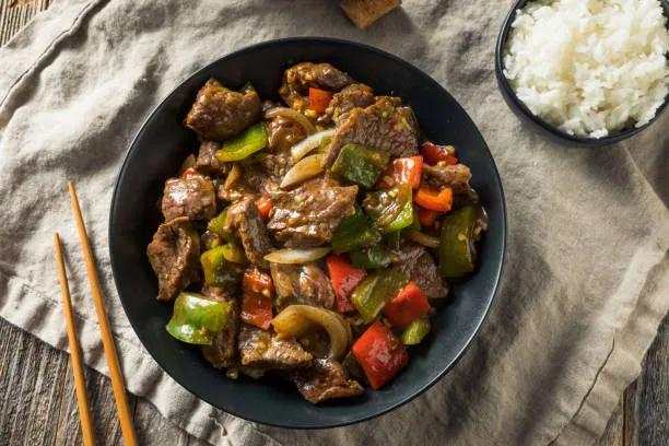 Pepper Steak With Onion (Combo)