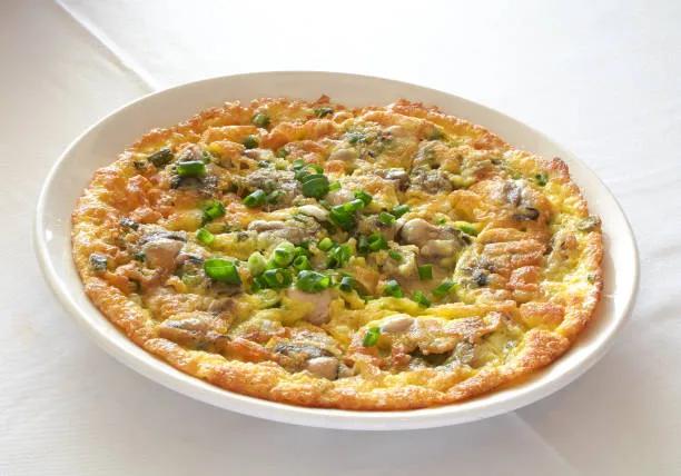 Fresh Vegetables Egg Foo Young