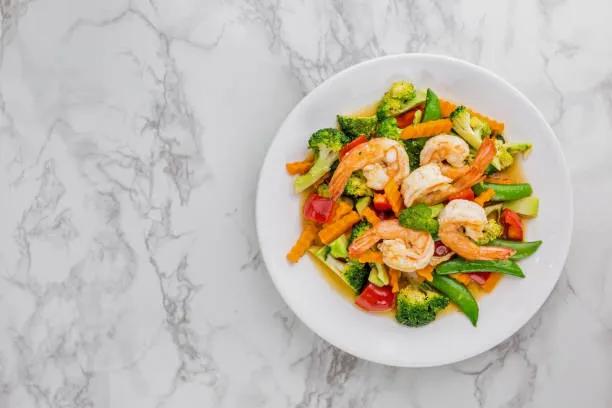Shrimp With Mixed Vegetable