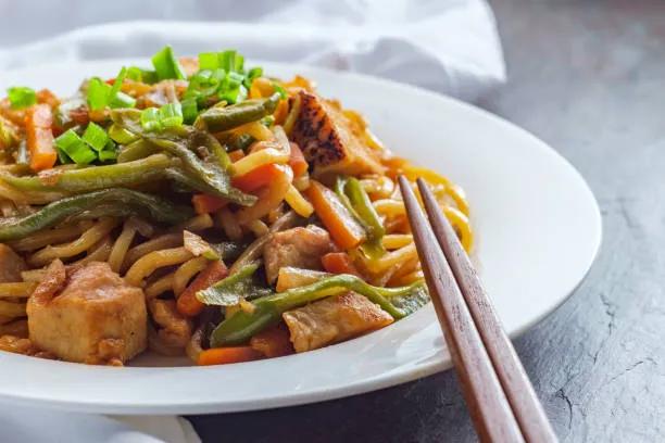 Yakiudon w. Combination