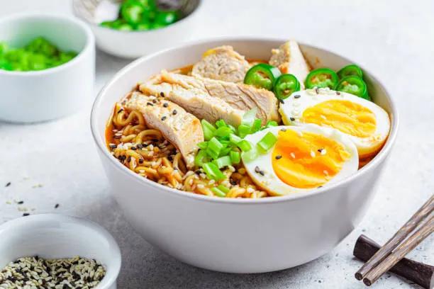 Miso Ramen w. Chicken