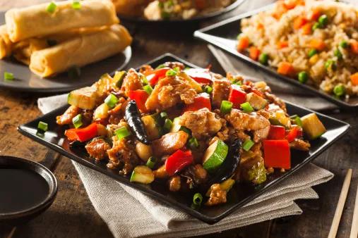 C8. Kung Pao Chicken (Combo Platter)