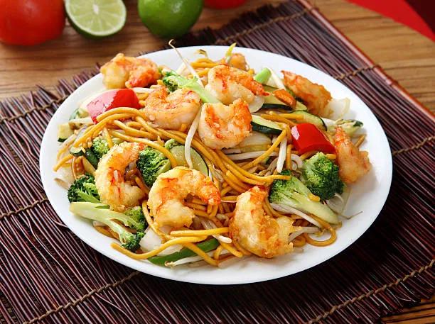 C29. Shrimp w. Broccoli (Combo Platter)