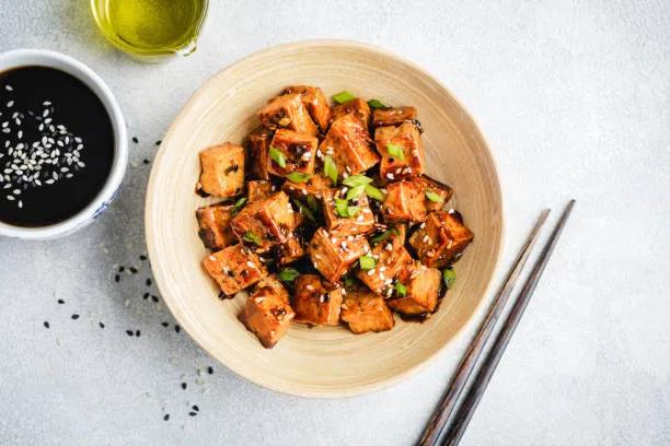 76. Sesame Tofu
