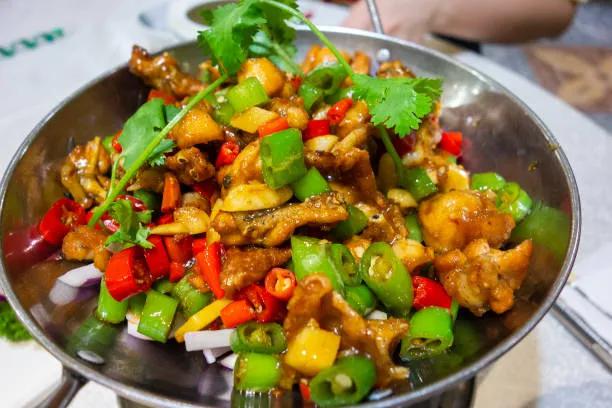 C10. Hunan Chicken (Combo Platter)