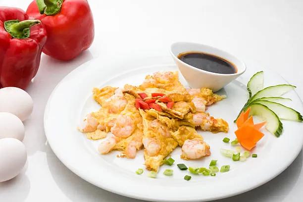 K4. Shrimp Egg Foo Young