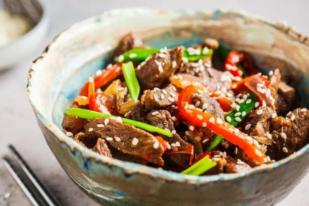 H8. Sesame Beef