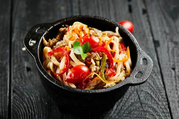 Yakiudon w. Beef
