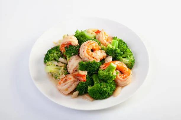 Shrimp With Broccoli (Combo)