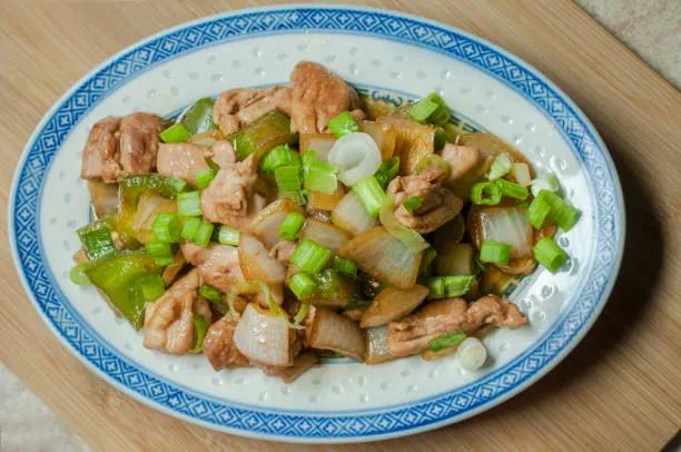 Roast Pork With Mixed Vegetable