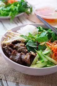 Beef Vietnamese Grilled Noodle Bowl