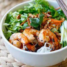 Shrimp Vietnamese Grilled Noodle Bowl