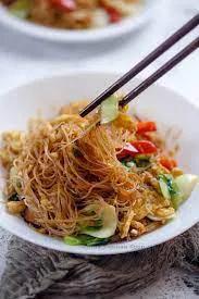 Vegetables Stir Fried Mei Fun