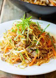Pork Double Pan Fried Noodles