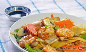 Prawns with Mixed Vegetables