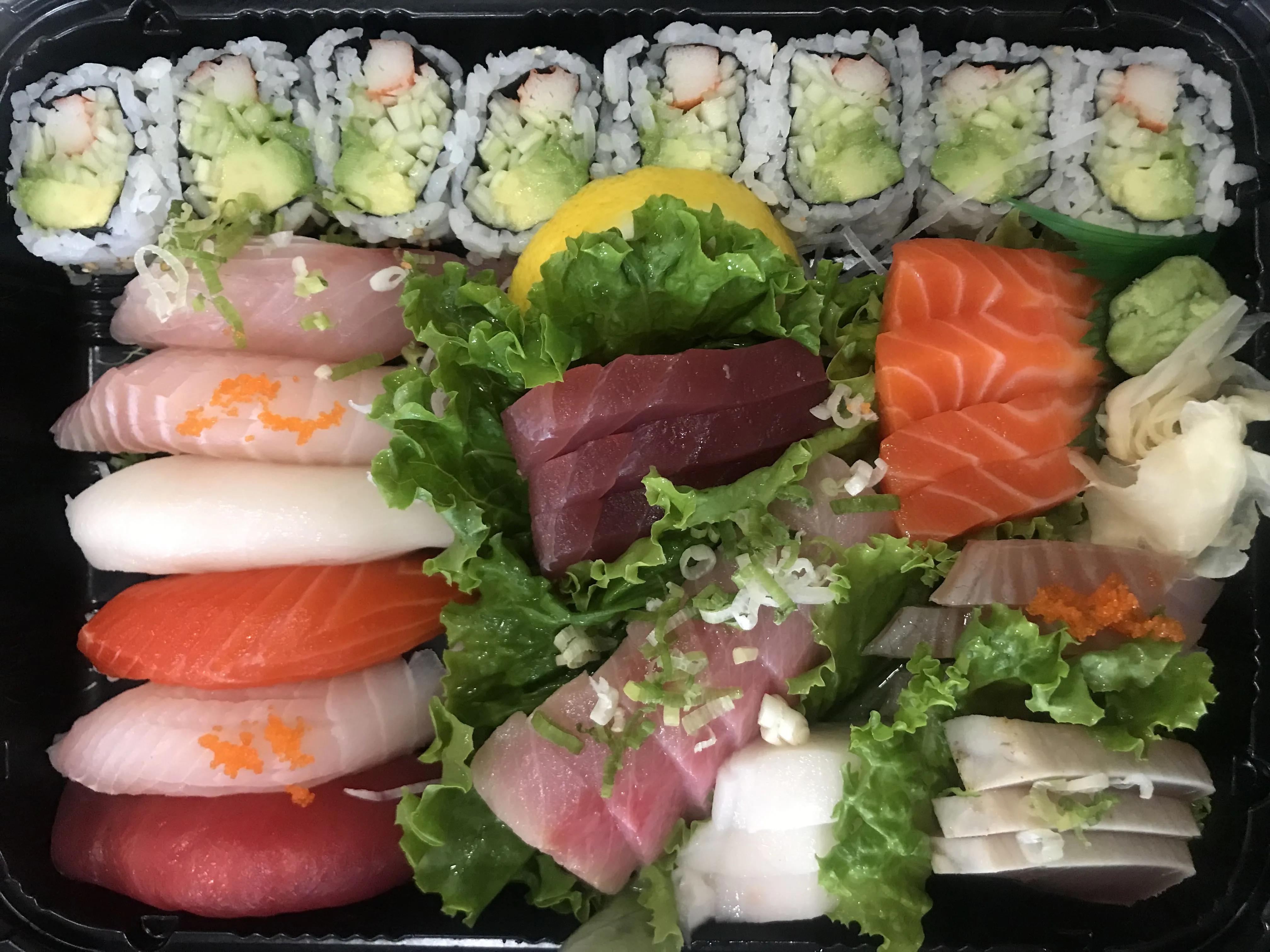 Sushi and Sashimi Combo