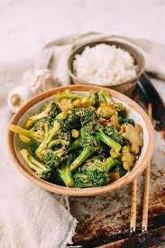 鱼香芥兰 44. Broccoli with Garlic Sauce