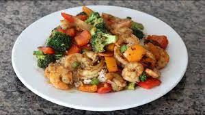 C30. Shrimp w. Mixed Vegetables (Combo Platter)