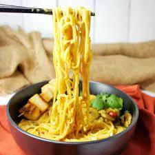 Vegetable Yellow Curry Noodle