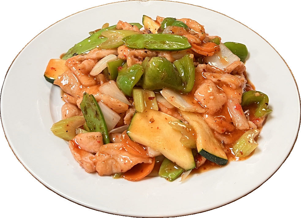 77. Chicken w/ Hot Garlic Sauce