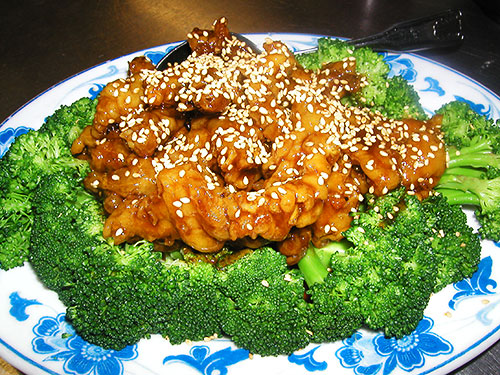3 SESAME CHICKEN