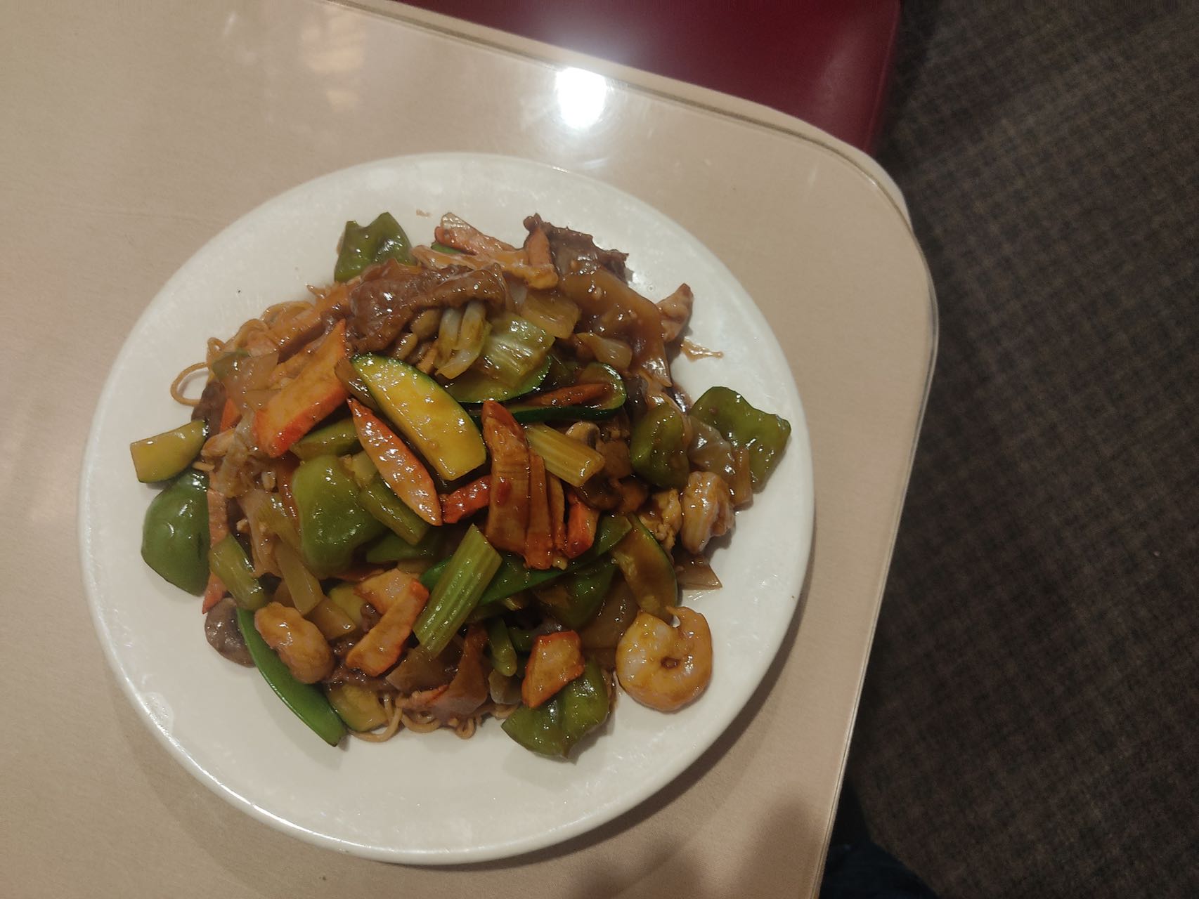 Ten Ingredients Pan-Fried Noodles