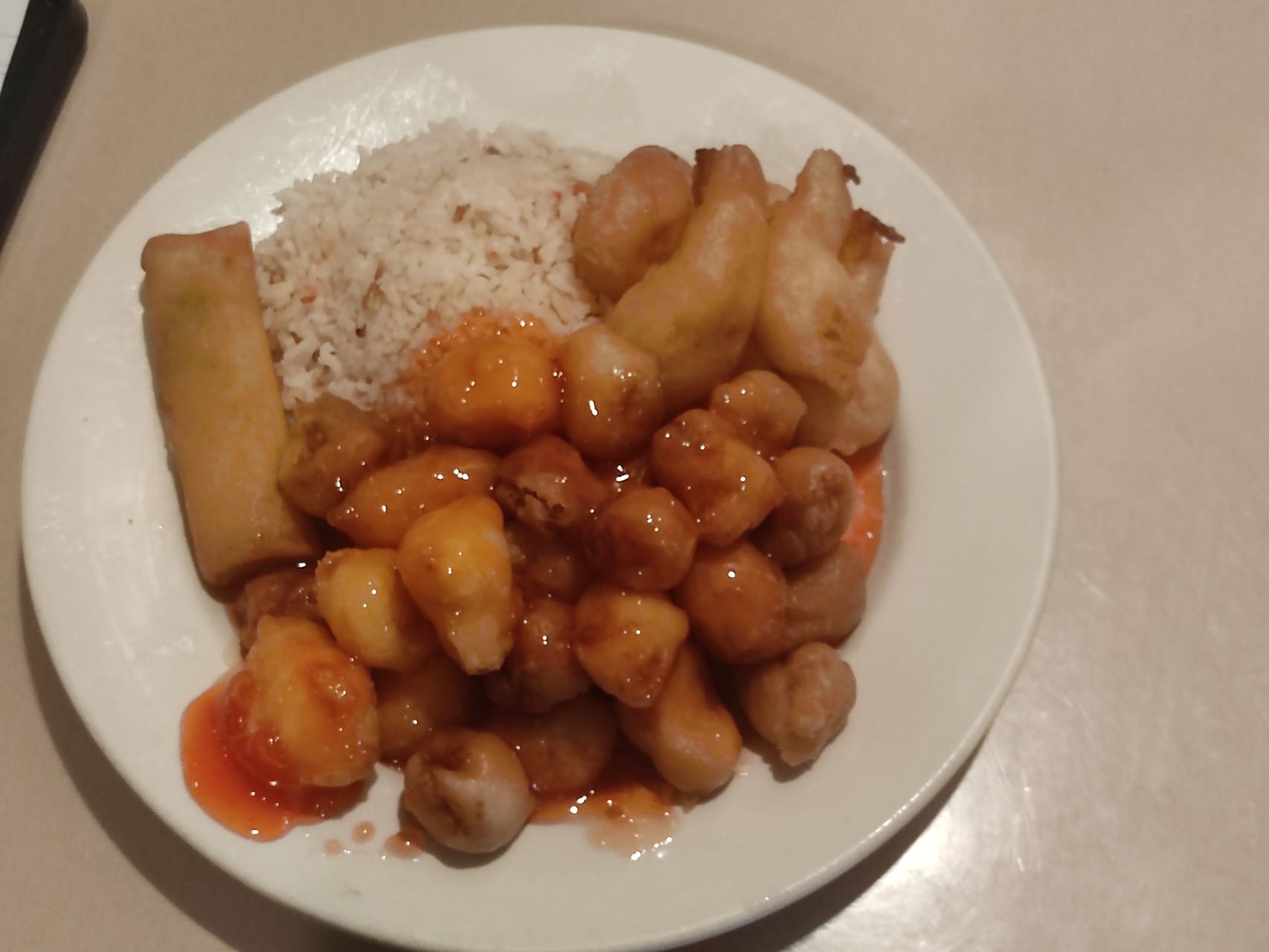 Sweet And Sour Combo