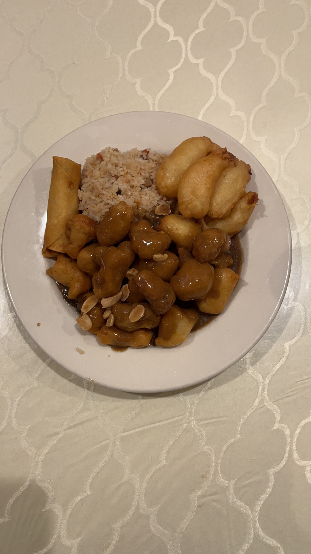 Almond Fried Chicken Combo