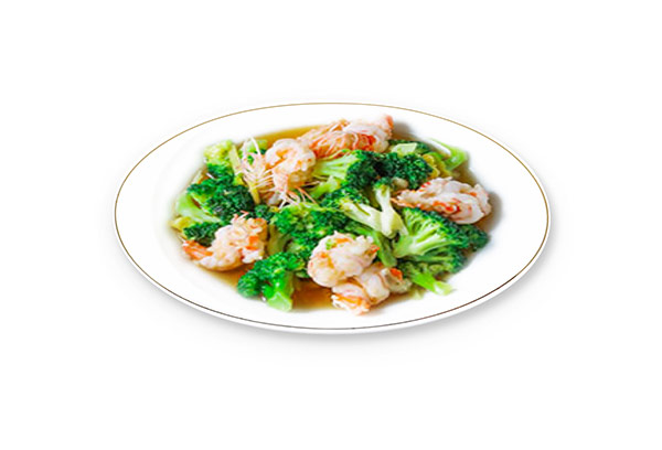 9.Shrimp and Broccoli
