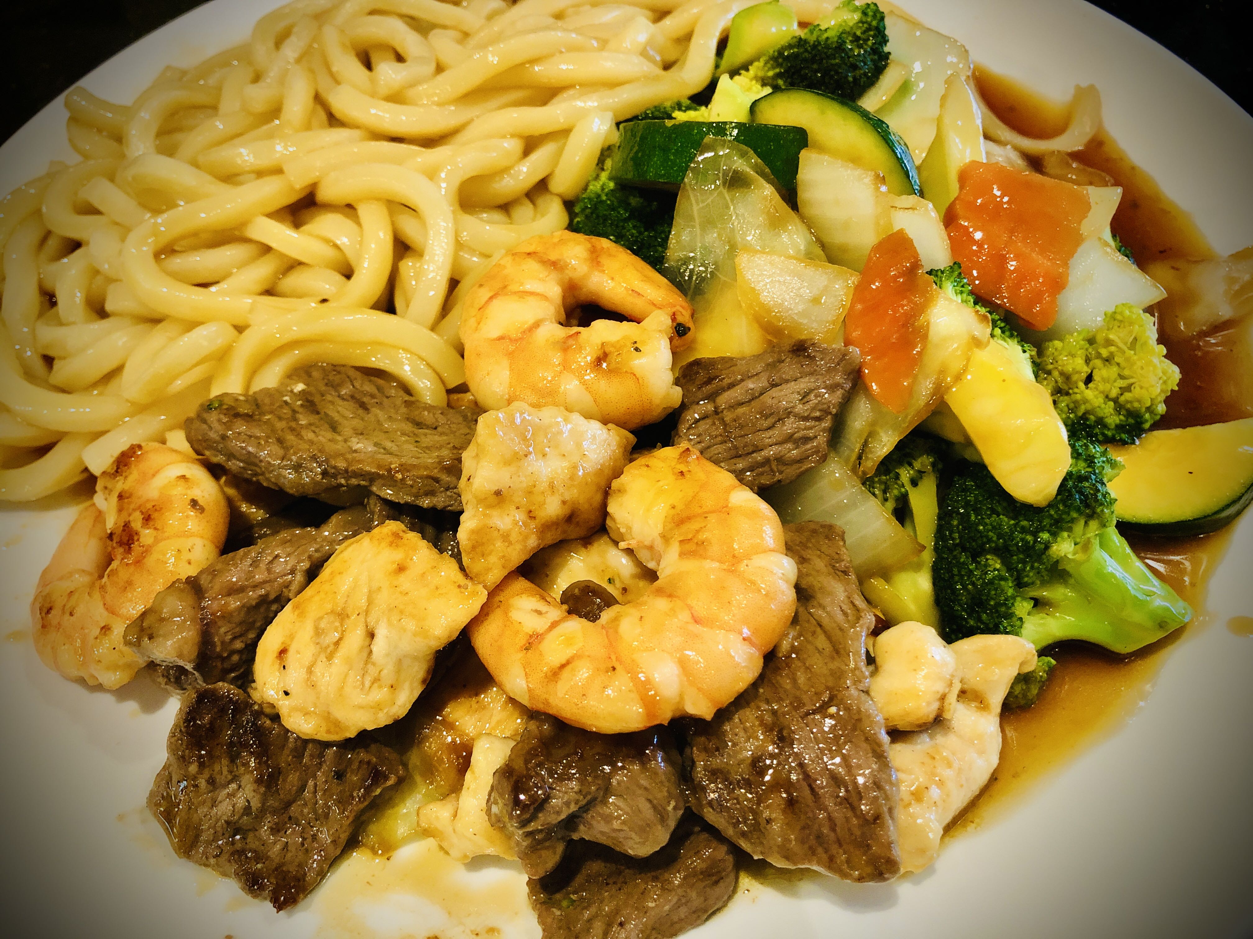 Combo Yaki Soba or Udon