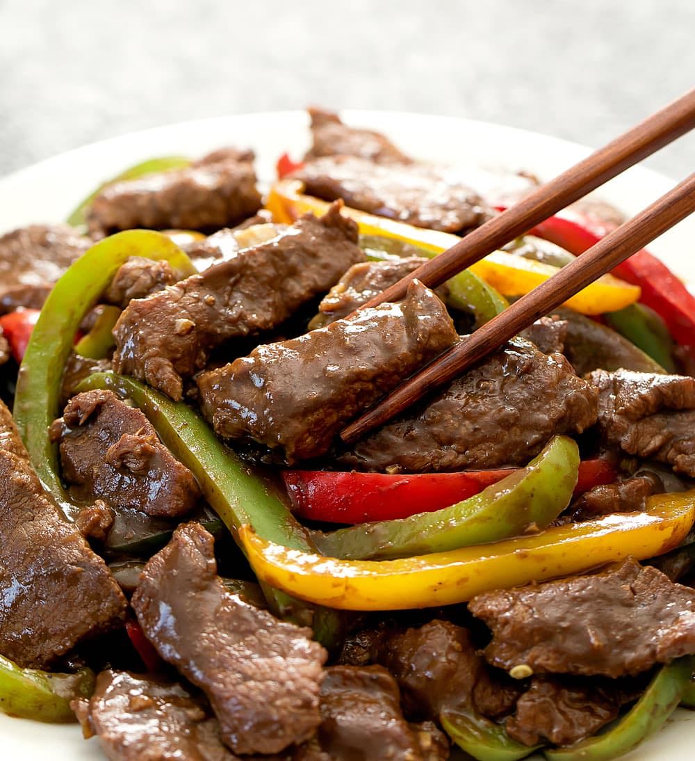 Pepper Steak with Onions
