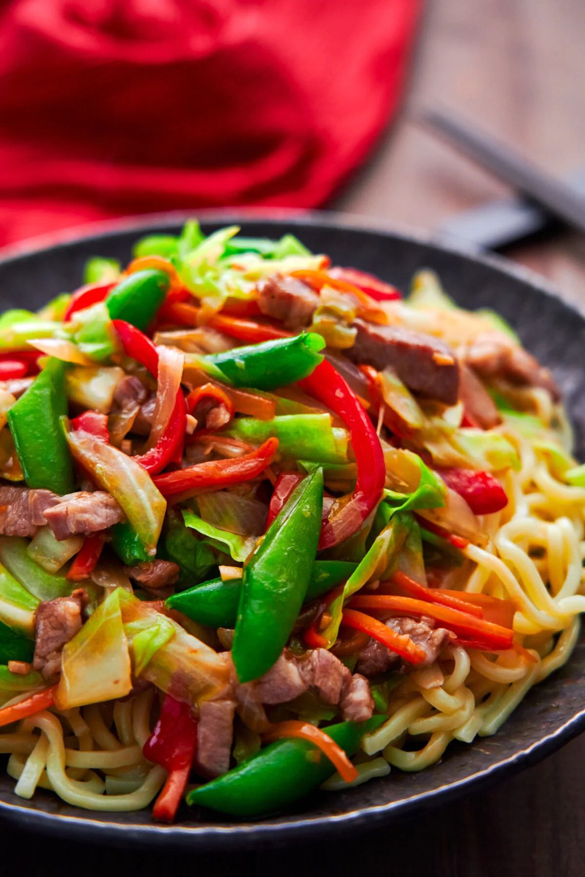 Roast Pork Chop Suey